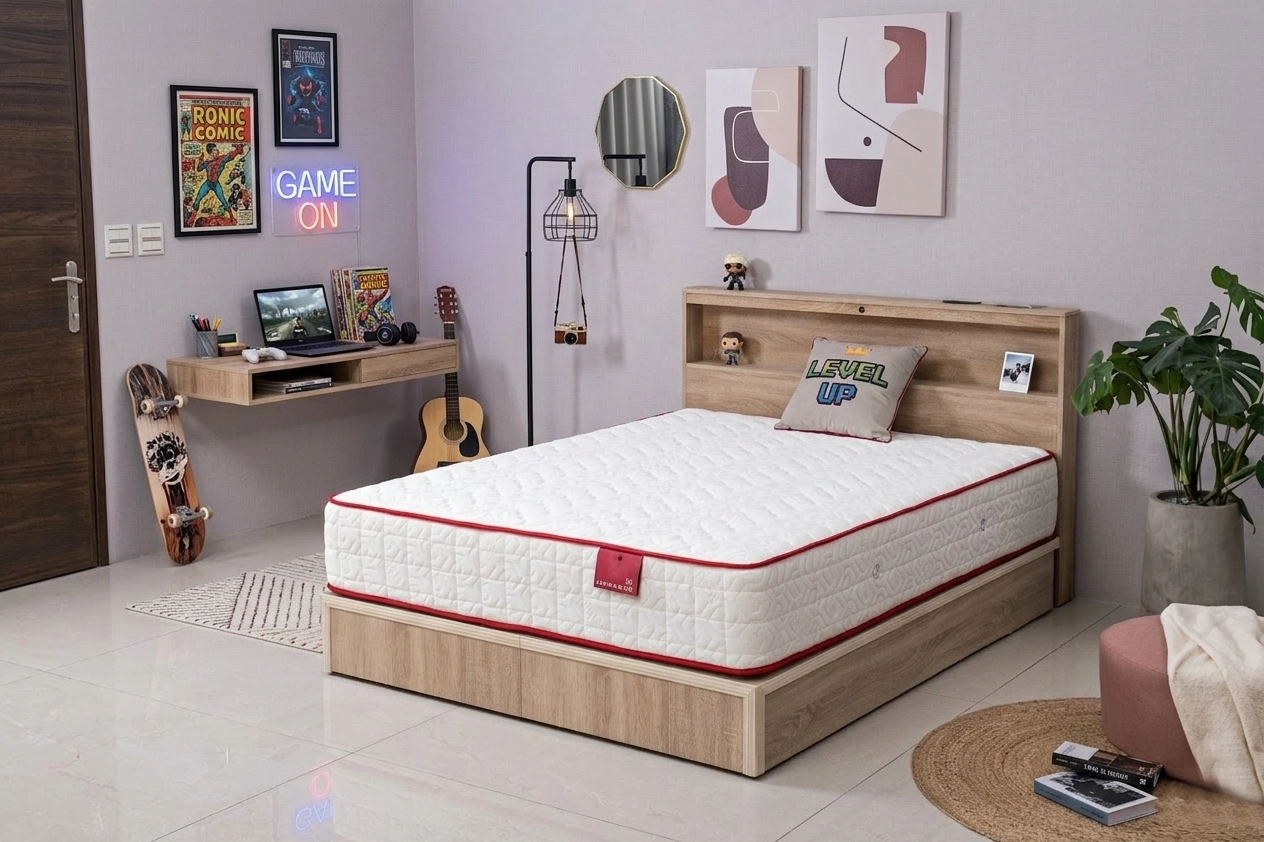 涼感床墊,獨立筒床墊,奈菲莉亞獨立筒