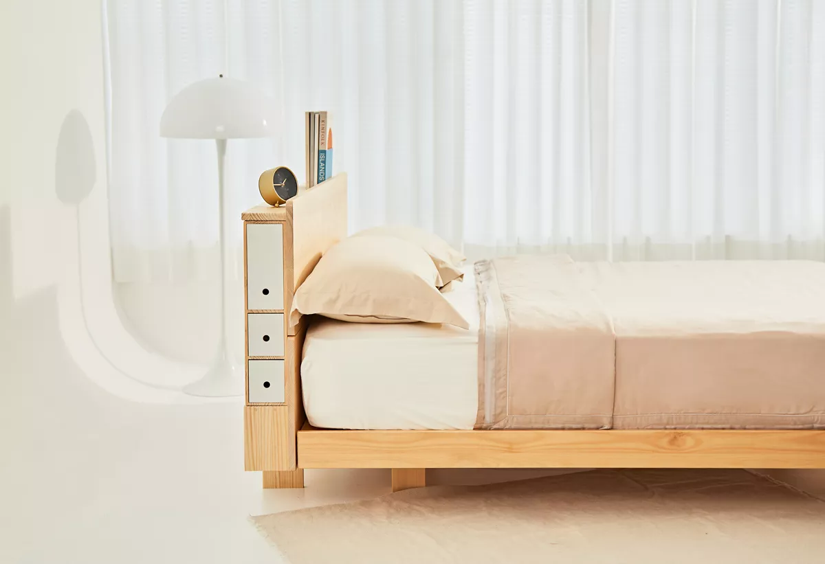 床架,DIY床架,木質床架,木床架,可組裝床架,雙人床架