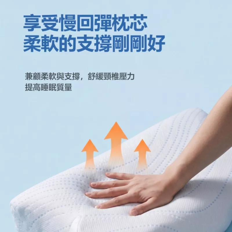 眠弧枕(單顆) -MDI護頸科技枕系列