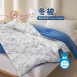 冬被-針織棉可水洗-雪的純淨(單件) 免被套｜可機洗｜親膚柔軟
