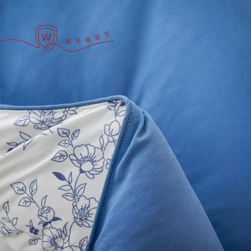 冬被-針織棉可水洗-雪的純淨(單件) 免被套｜可機洗｜親膚柔軟