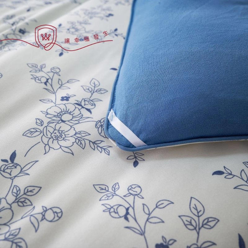 冬被-針織棉可水洗-雪的純淨(單件) 免被套｜可機洗｜親膚柔軟