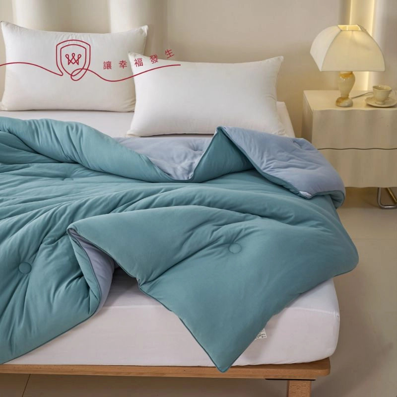 冬被-針織棉可水洗-霧的靜謐(單件) 免被套|可機洗|親膚柔軟